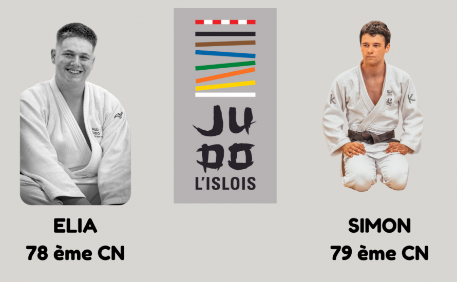 2 Nouvelles ceintures noires au club: LAGIER elia et JACQUART Simon